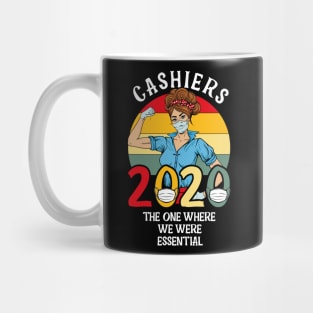 Cashiers - 2020 The One Where We Were Essential Mug